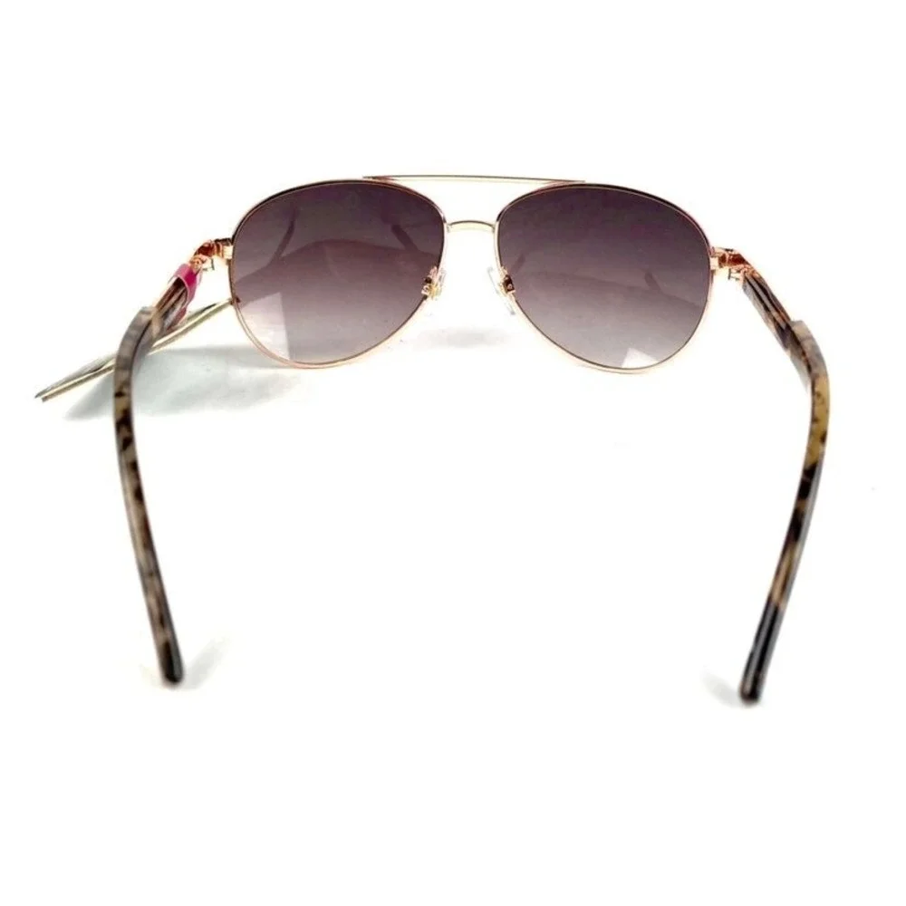 Foster Grant Aviator Sunglasses Rose Gold Tone Gradient‎ Lenses MAXBLOCK Men